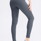 SAVANNAH LEA Full Size Slim Fit Wide Waistband Long Sports Pants