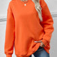 Round Neck Long Sleeve Sweatshirt