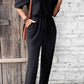KenyaBay Off-Shoulder Jumpsuit with Pockets