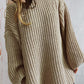 Women's DentaCosmo Boat Neck Dropped Shoulder Mini Sweater Dress