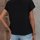 Women's Bryony Color Block Decorative Button V-Neck Tee