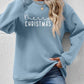 MERRY CHRISTMAS Dropped Shoulder Sweatshirt