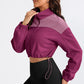 ShaysCoatsnMore Contrast Drawstring Zip Up Jacket