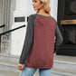 Full Size Round Neck Raglan Sleeve T-Shirt