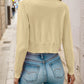 Button Up Long Sleeve Cardigan