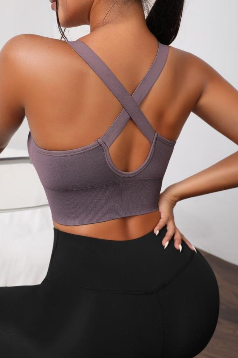 SO COMFY Scoop Neck Long Active Bra