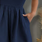 Pocketed Tube Wide Leg Romper