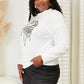 Double Take Graphic Dropped Shoulder Round Neck Sweatshirt