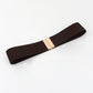 Women's Alloy Buckle Elastic Belt