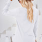 Notched Long Sleeve T-Shirt