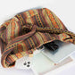 Winona Rustic Large Canvas Crossbody Bag