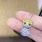 2 Carat Moissanite 925 Sterling Silver Necklace