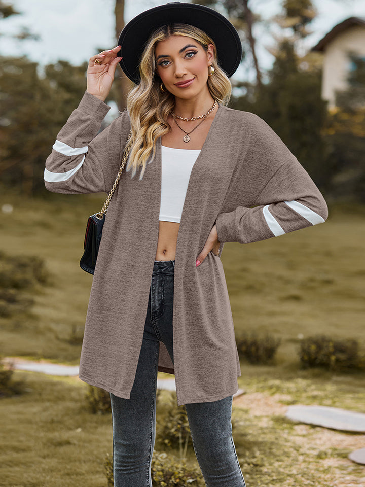 Full Size Long Sleeve Cardigan