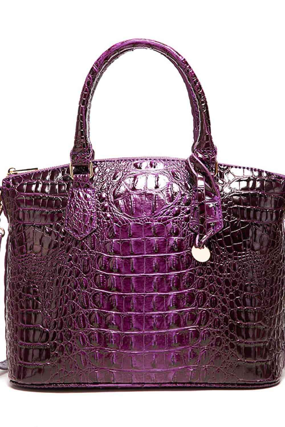 Ava Mea PU Croc Leather Handbag