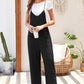Pocketed Spaghetti Strap Wide Leg Jumpsuit