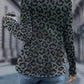 Leopard V-Neck Long Sleeve T-Shirt