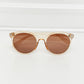 RENNEE Round Full Rim Polycarbonate Frame Sunglasses