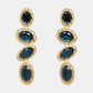 Geometrical Shape Resin Dangle Earrings