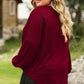 Plus Size Round Neck Dropped Shoulder T-Shirt
