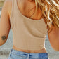 Scoop Neck Wide Strap Tank