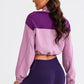 ShaysCoatsnMore Contrast Drawstring Zip Up Jacket
