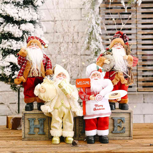 Santa Claus Decor Gnome 11.8" H x 7.9" W