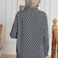 Printed Buttoned Long Sleeve Shirt