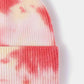 Tie-Dye Cuffed Rib-Knit Beanie Hat