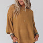 Round Neck Dropped Shoulder Sweater