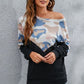 Camouflage Round Neck Long Sleeve Sweatshirt