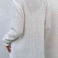 Open Front Rib-Knit Cardigan with Pockets