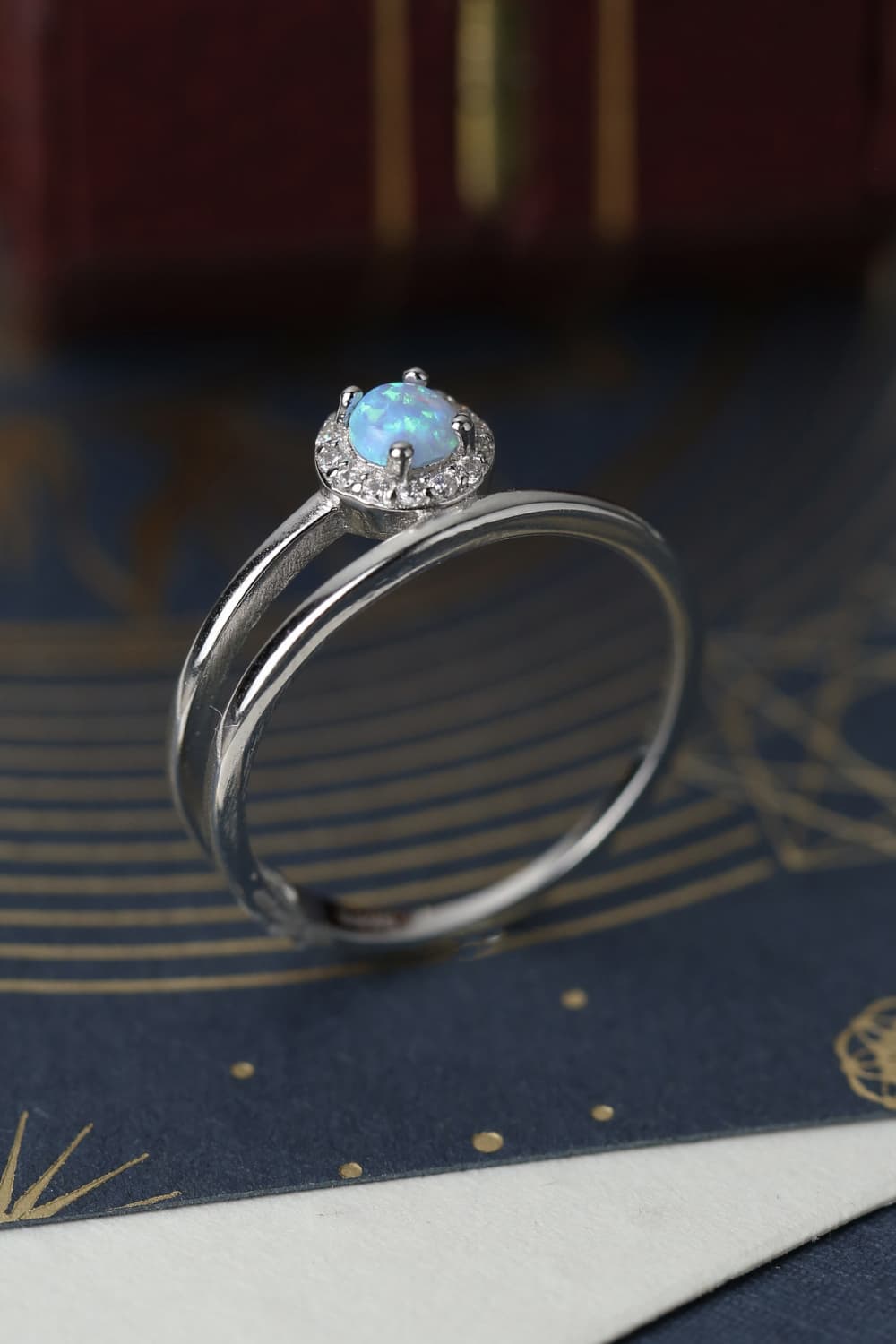 Women's Opal Bypass Ring