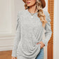 Round Neck Puff Sleeve T-Shirt