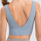 Scoop Neck Wide Strap Active Tank