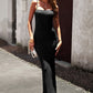 Spaghetti Strap Bodyline Maxi Dress