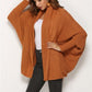 Open Front Batwing Sleeve Cardigan