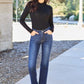 Basic Bae Full Size Mock Neck Long Sleeve Bodysuit