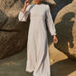 Puff Sleeve Flounce Dress