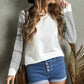 Women's Full Size Mixed Print Raglan Top