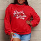 Simply Love CHRISTMAS Full Size DECK THE HALLS Graphic Sweatshirt