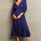 BelonkaDani Tied Backless Tiered Midi Dress