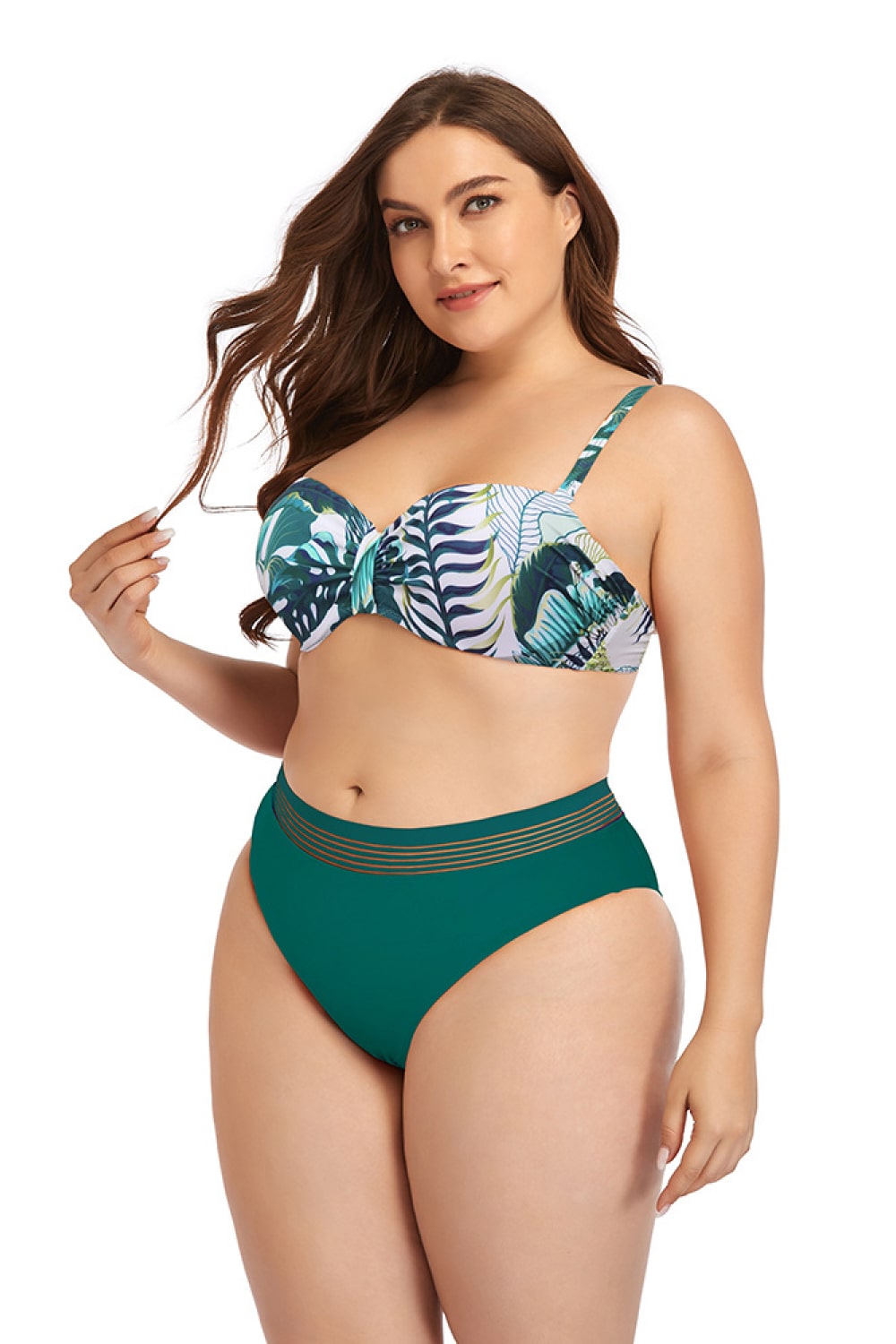 BeyondComfy Floral Tie-Back Two-Piece Bikini Set