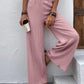 Full Size High Waist Wide Leg Pants
