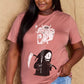Malibu Dreams Simply Love Full Size Death Graphic T-Shirt