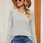 Square Neck Flounce Sleeve T-Shirt