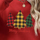 MERRY CHRISTMAS Dropped Shoulder Sweatshirt
