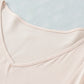 SO YOU V-Neck Flounce Sleeve Babydoll Blouse
