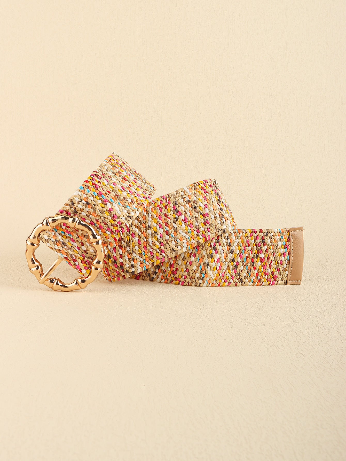 Jessica Anne Beauty Multicolored Wide Belt