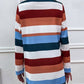 Color Block Open Front Cardigan