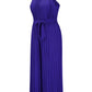 Cutout Tied Pleated Sleeveless Jumpsuit